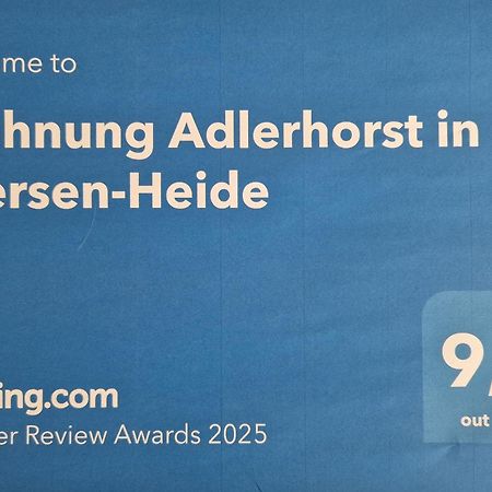 Wohnung Adlerhorst In Eversen-Heide Exterior foto